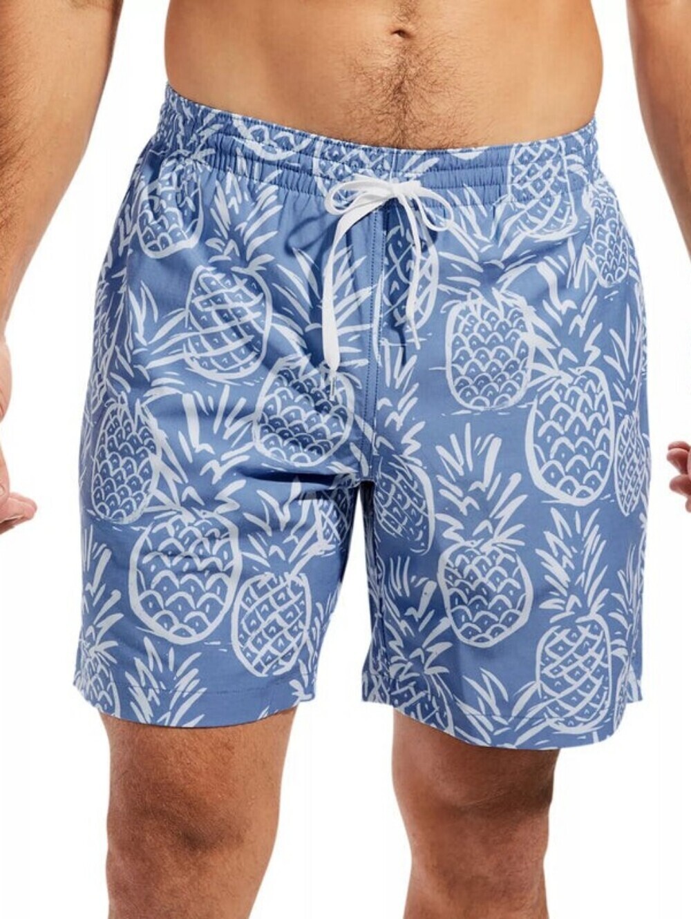 Chubbies 5.5" Blue Pineapple Swim Trunks S
